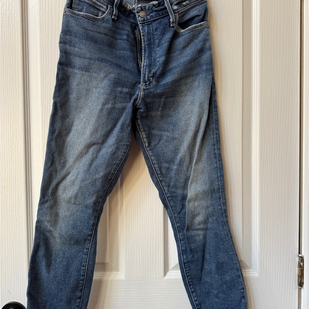 Abercrombie & Fitch Women's High Rise Jeans in Blue